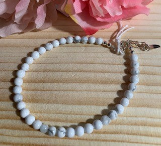 White Howlite Bracelet