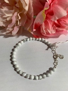 White Howlite Bracelet