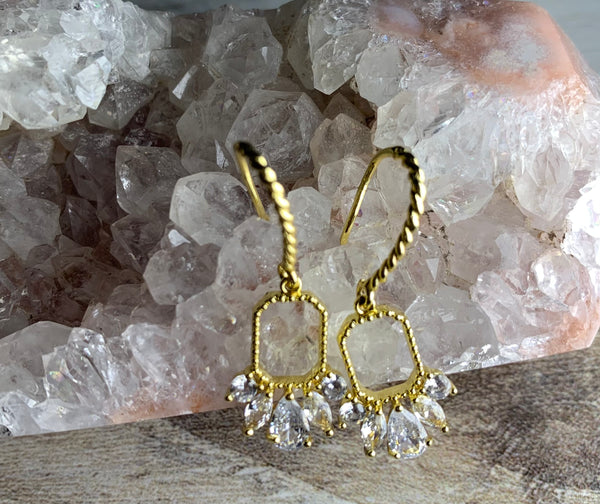 Gold Filled Dangle Earrings