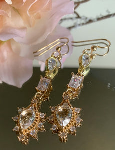 Anne Cubic Zirconia Earrings