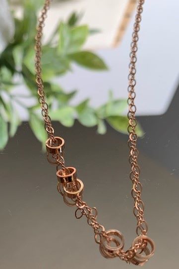 Char Rose Gold Filled Necklace