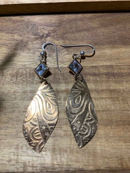 Reese Copper Earrings