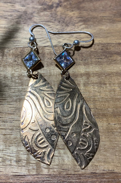 Reese Copper Earrings