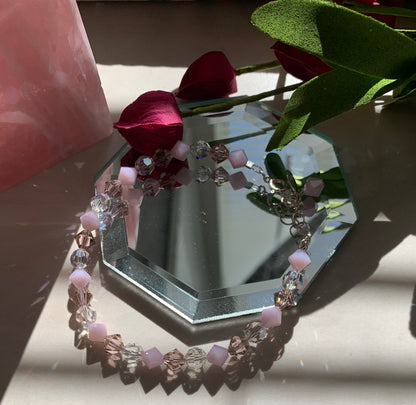 Pretty in Pink Crystal Bracelet