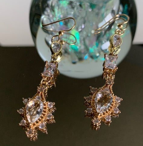 Anne Cubic Zirconia Earrings