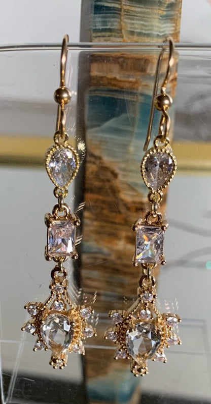 Anne Cubic Zirconia Earrings