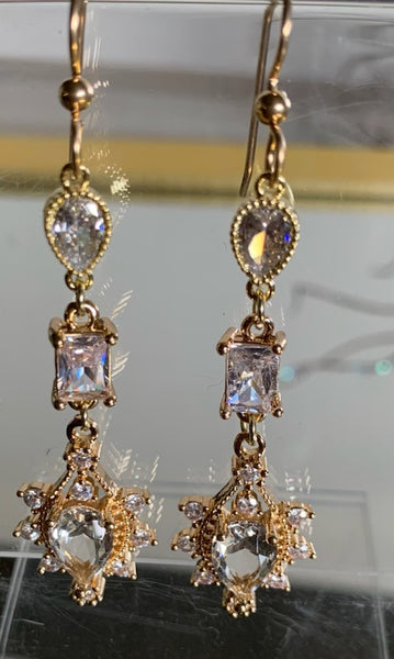 Anne Cubic Zirconia Earrings