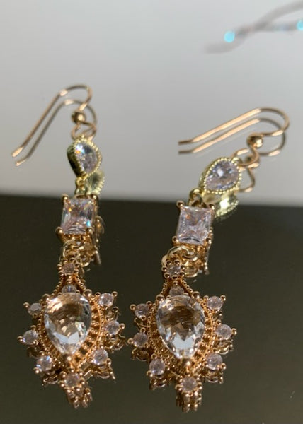 Anne Cubic Zirconia Earrings