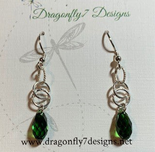 Dragonfly7 Design Briolette Earrings